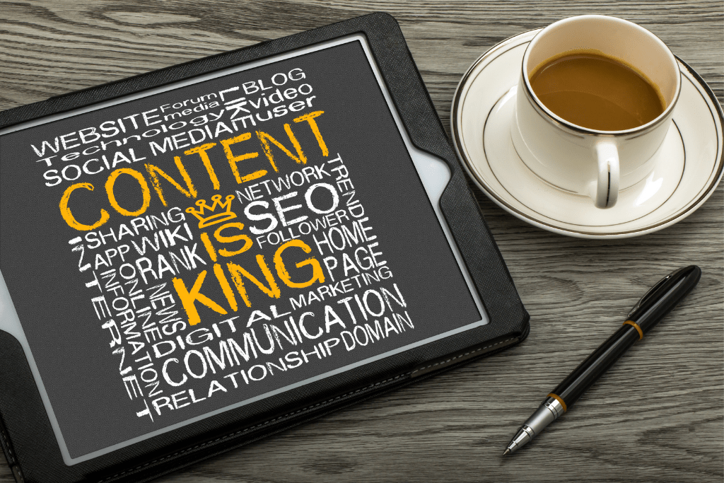 content is king display