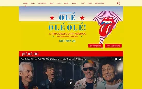 Rolling Stone web site