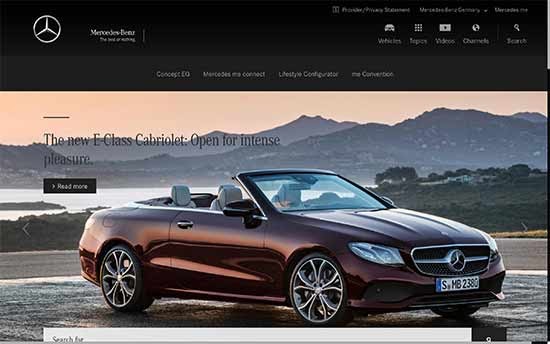 web site Mercedes